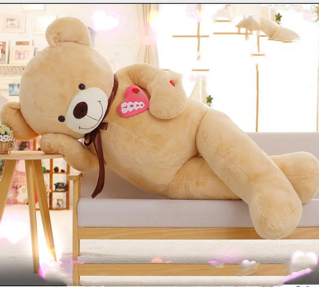 Plush Toy Ribbon Teddy Bear Doll Love Hug Bear Rag Doll