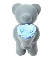 Eternal Life Rose Bear Bear Flower Sweetheart Bear Teach Christmas Gift Doll Bear