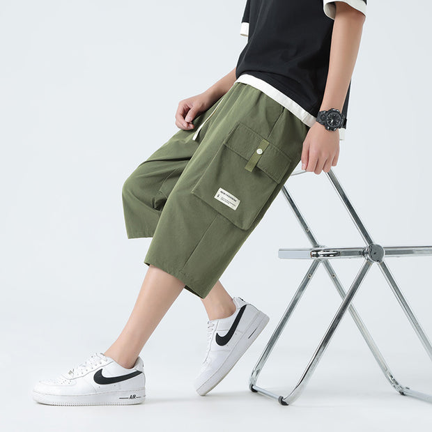 Summer Casual Sports Loose Fashion Work Clothes Men's Pants