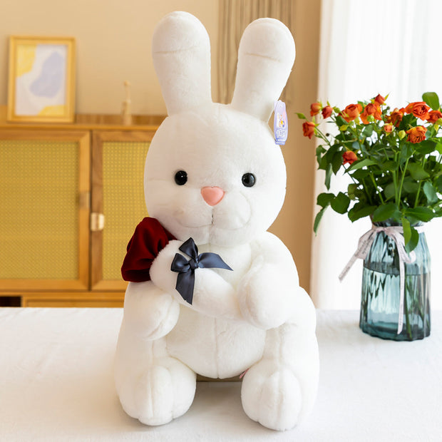 Plush Toy Rose Flower Bunny Doll