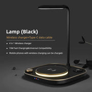 Desk Lamp 4 in 1 Fast Charger