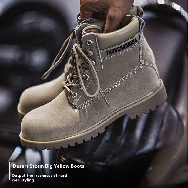 Winter New Casual Platform Mid-Top Martin Boots