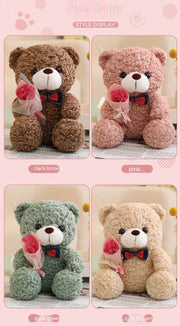 Rose Bear Doll Girls Valentine's Day Gift