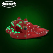 Christmas Luminous Shark Slippers