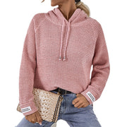 Women's Solid Color Pullover Knitted Sweater