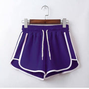 Women's Sports Style Elastic Waist Casual Shorts