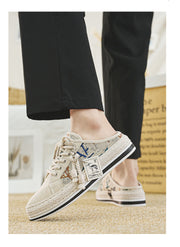 Casual Breathable Corduroy Cloth Shoes For Men