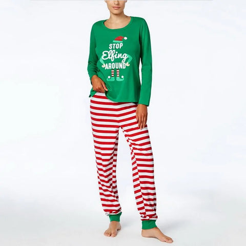 Christmas Festive Family Pajamas Set