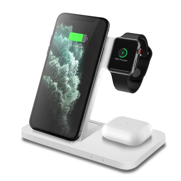 3in1 Wireless Fast Charger Dock