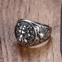 Lion Head Rings