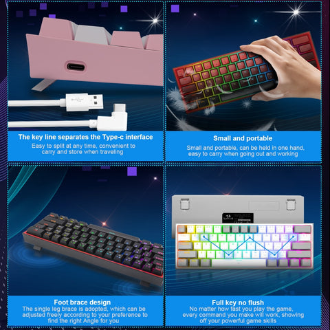 Mini Mechanical Gaming Keyboard