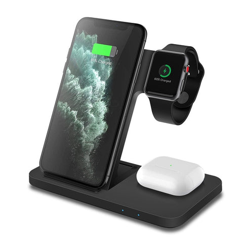 3in1 Wireless Fast Charger Dock