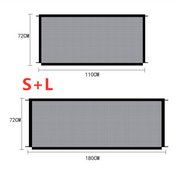 Black Foldable Pet Safety Gate